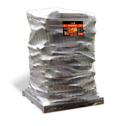 Bûches Premium 30 cm 2000dm3 – spéciales cuisson feu de bois