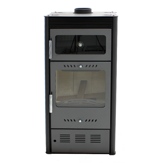 Poêle à bois avec four MODERNA Horno Luxe 7.78 kW Rouge – Image 4